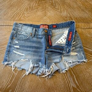 Lucky Brand Distressed Denim Shorts Size 4